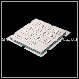 Customized Industrial Metal Keyboard For Dyeing Machine Equipment Operation